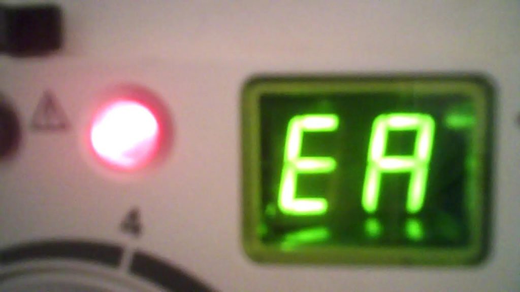 worcester boiler fault code ea
