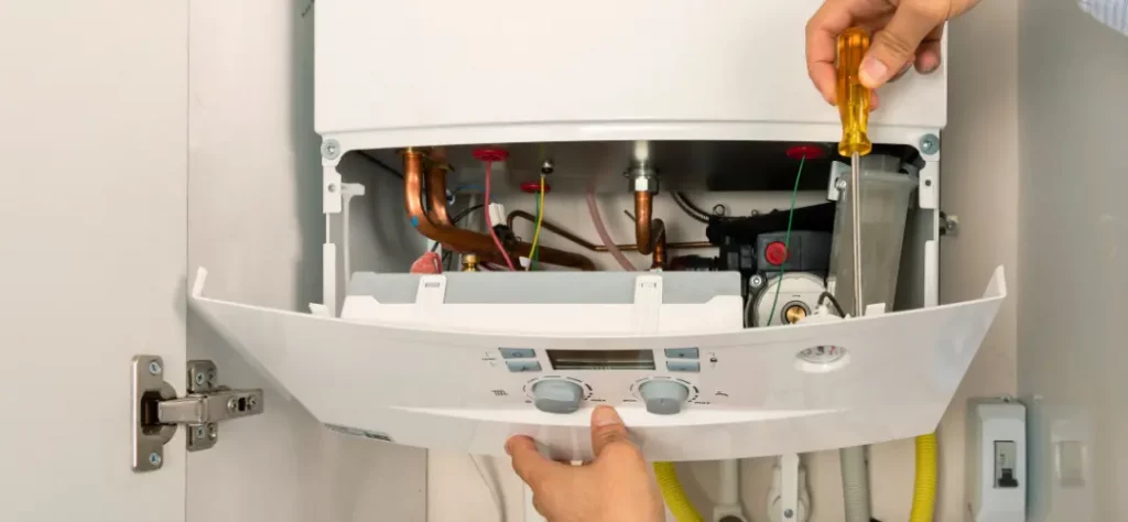 boiler makes a vibrating noise