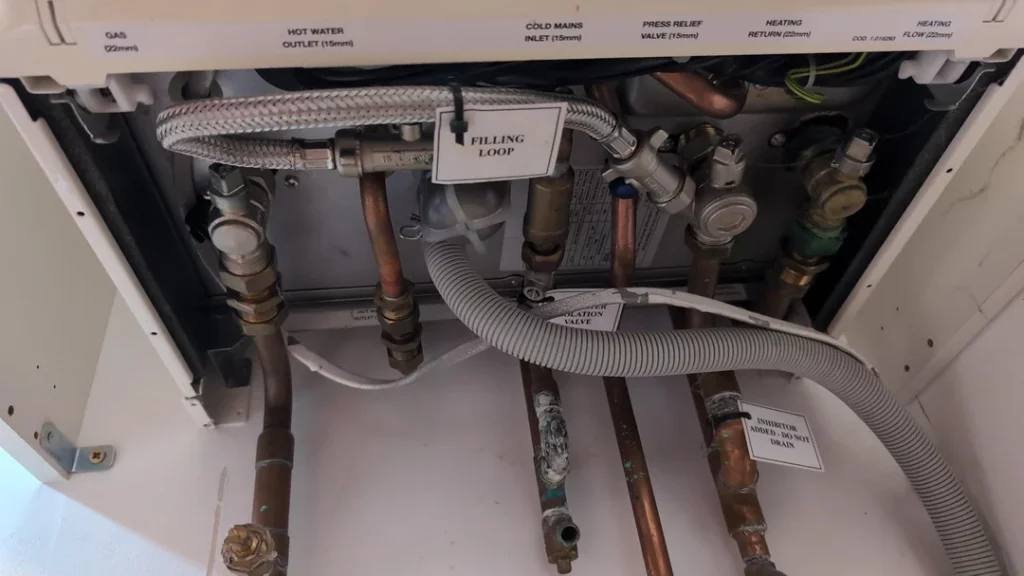 how to repressurise a boiler